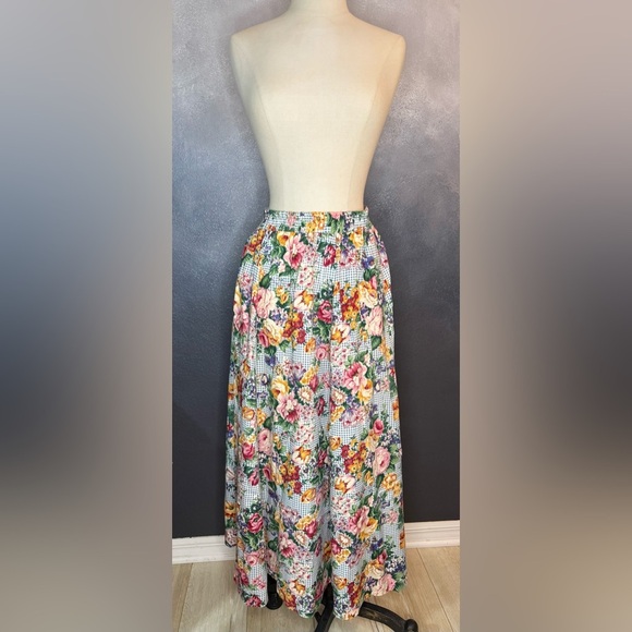 Vintage "Lacy Afternoon" Two-Piece Floral Dress Set by Shell Kepler – Size M - Picture 2 of 16